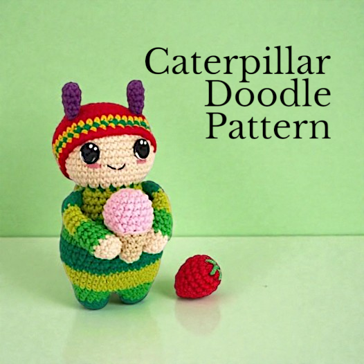 Caterpillar Doodle Pattern