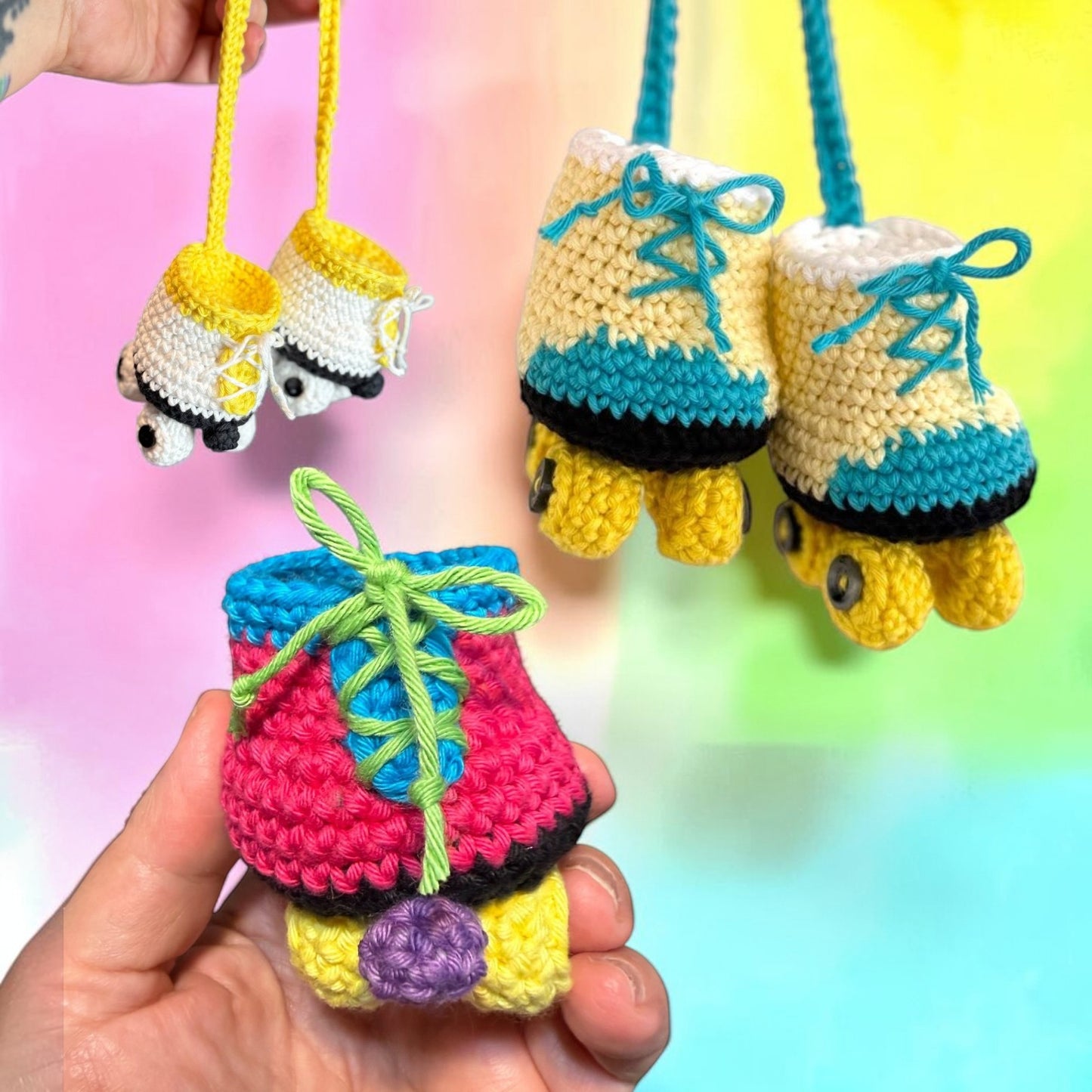 Roller Skates Crochet Pattern
