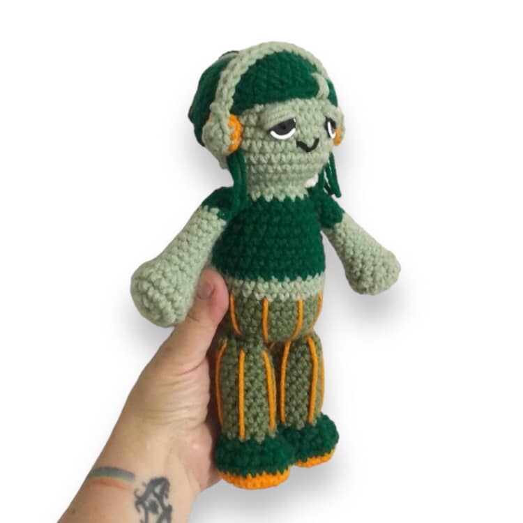 carmella creeper plushie