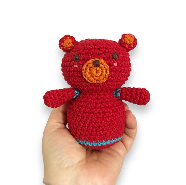 crochet boba bear