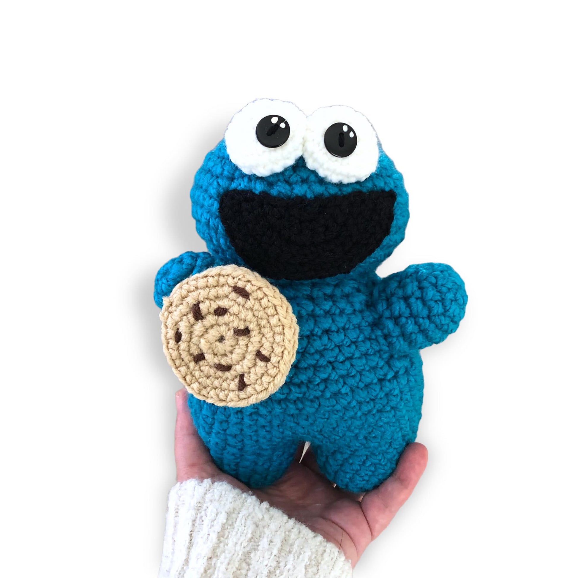 crochet cookie monster