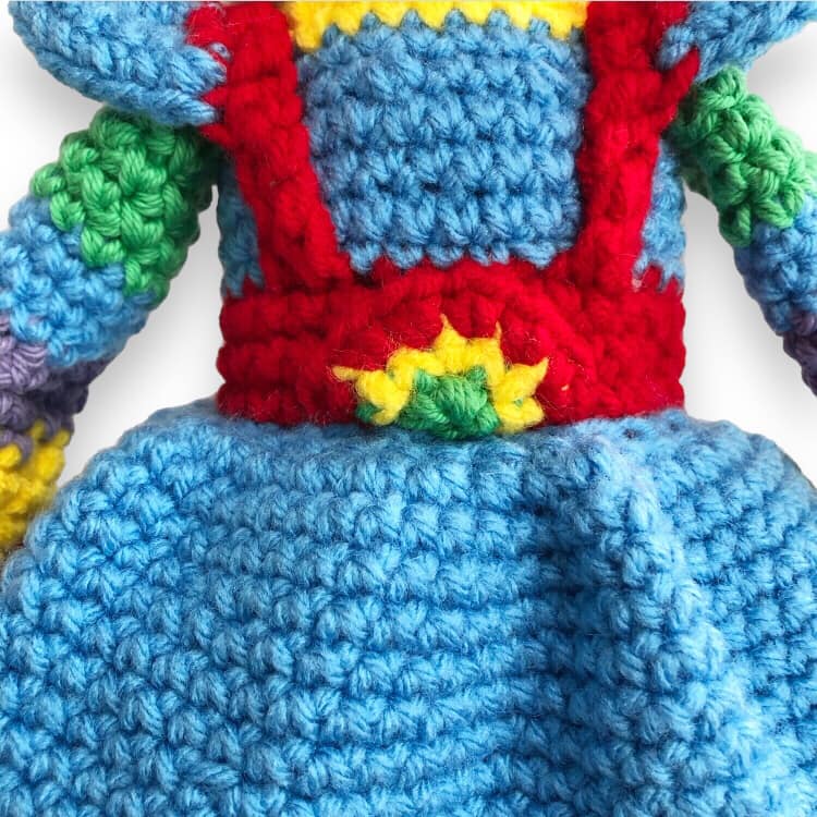 crochet rainbow