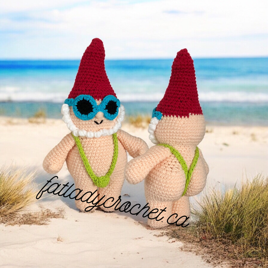 Mankini Gnome – FREE Crochet Pattern (From the Original Designer!)