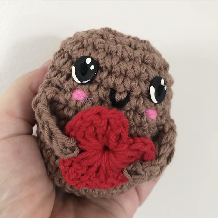 Emotional Support Potato Crochet Pattern - Electronic Download