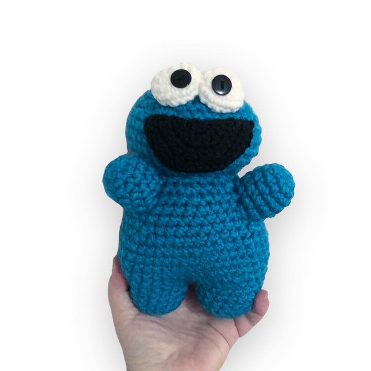PATTERN: Crochet Cookie Monster