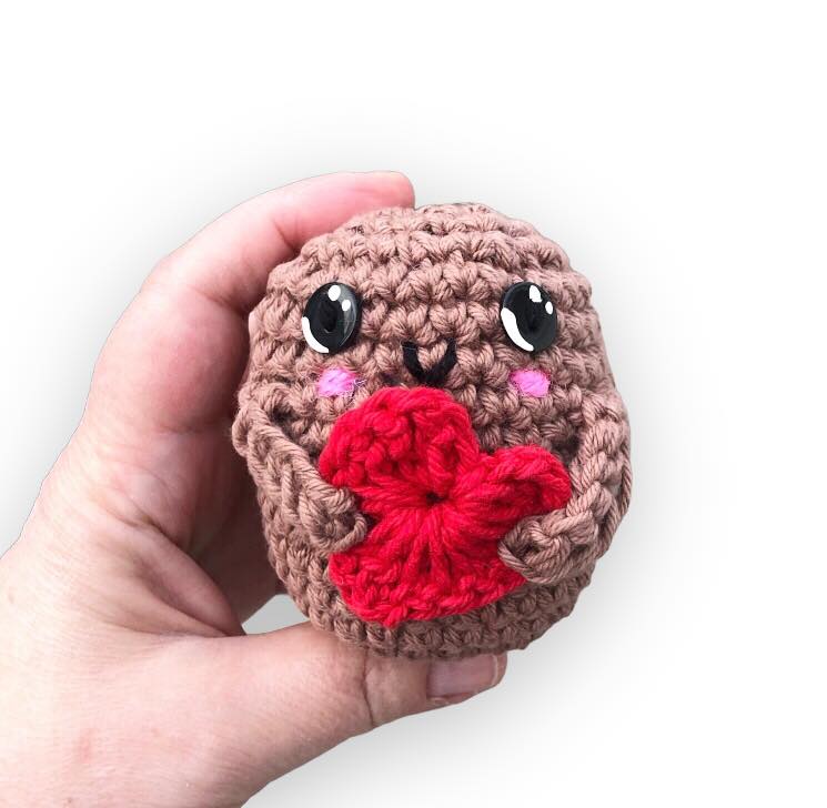 PATTERN: Crochet Emotional Support Potato
