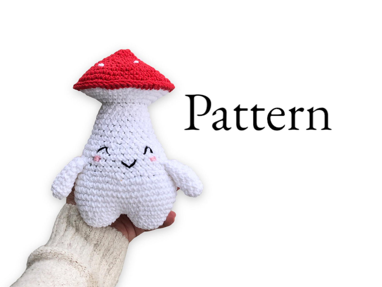 PATTERN: crochet Monty the Mushroom