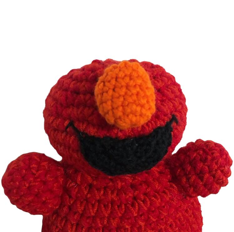 PATTERN: Crochet Elmo