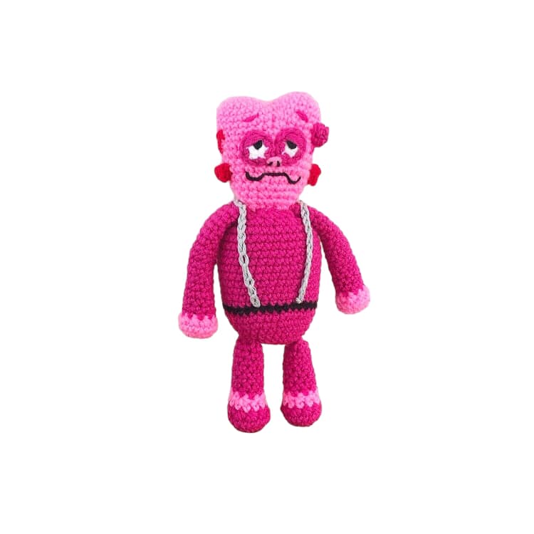 PATTERN: crochet Franken Berry cereal mascot