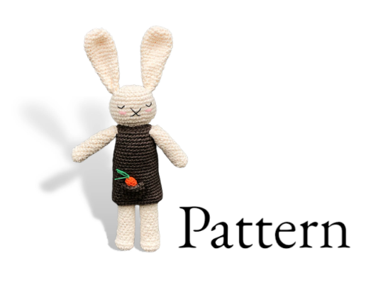 PATTERN: Crochet Old Fashioned Bunny