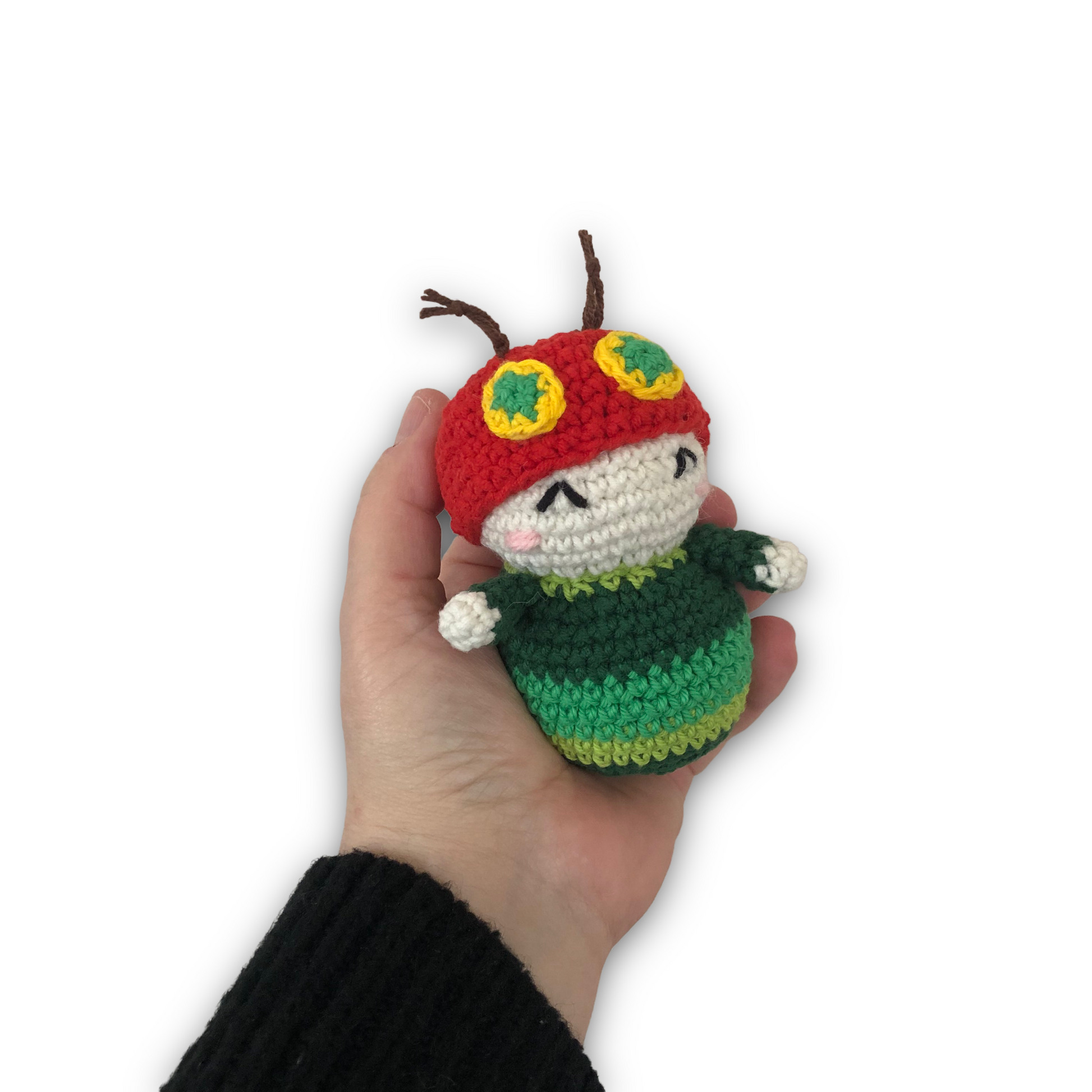 PATTERN Crochet Very Hungry Caterpillar Pocket Pal