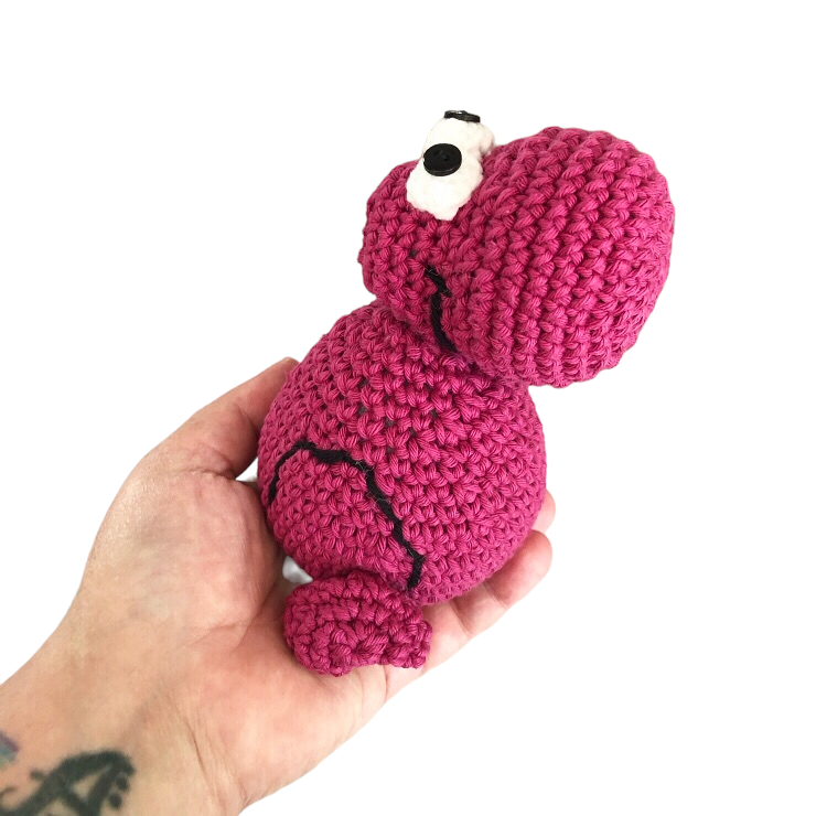PATTERN: crochet Wonka Nerds Candy Mascot